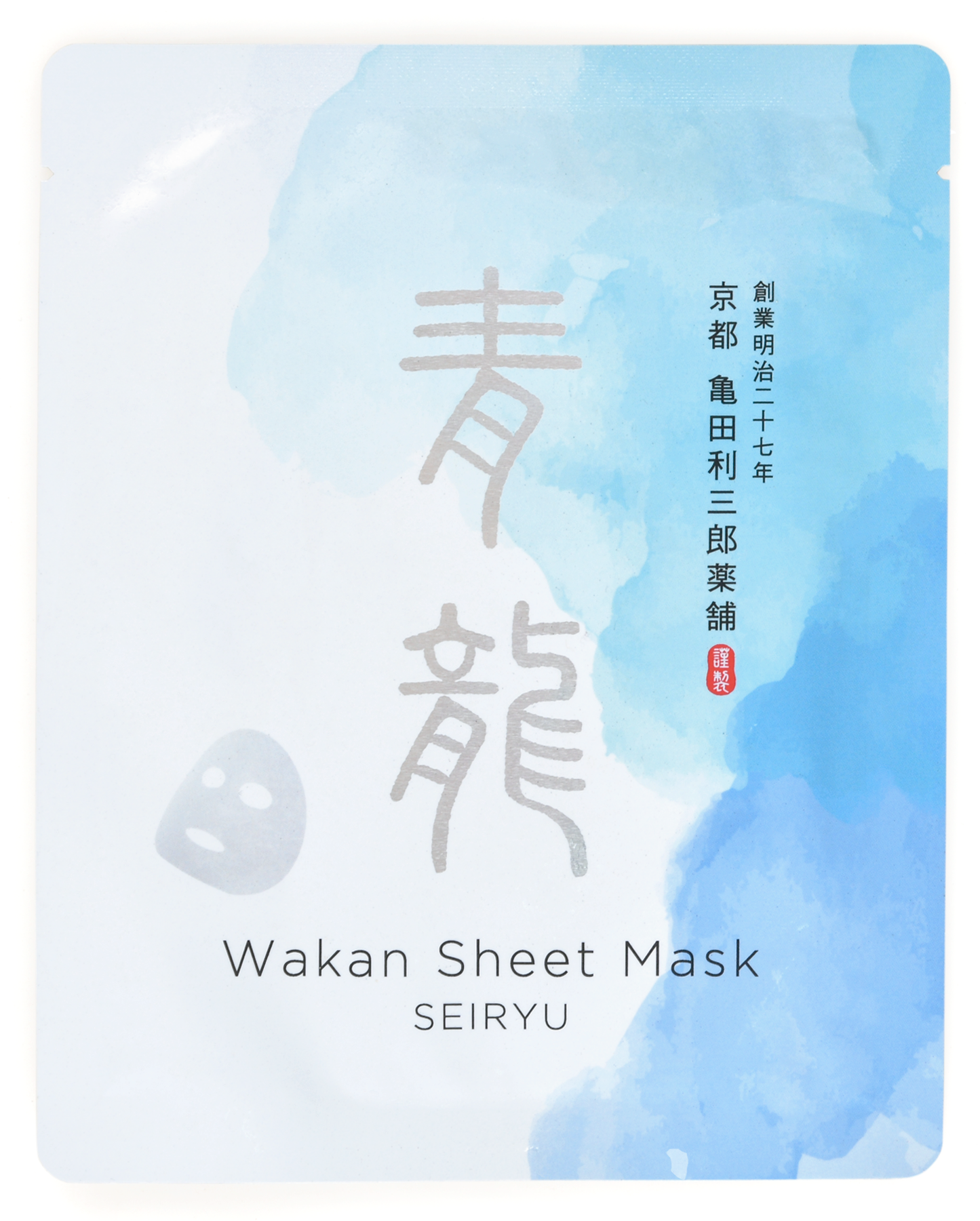 日本和中国的片状面具 "清流"。